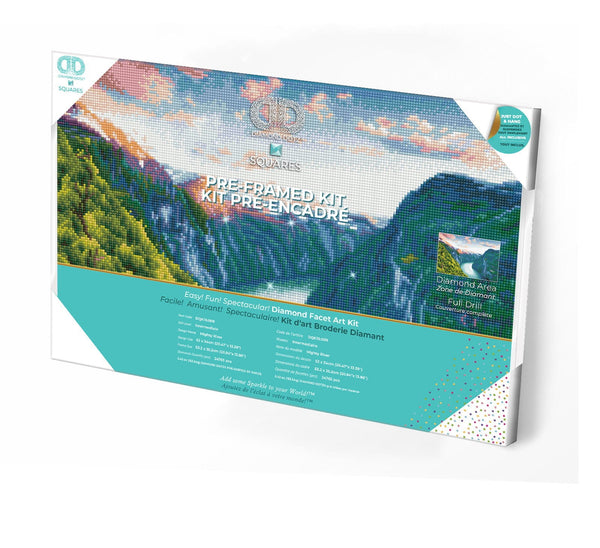 Dotz Diamond Dotz Mighty River Pre-Framed Kit - 20.5